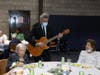 Frank D’Ambriosio serenades residents of the Fountains at RiverVue as part of the entertainment he provided for the retirement community’s Senior Prom.