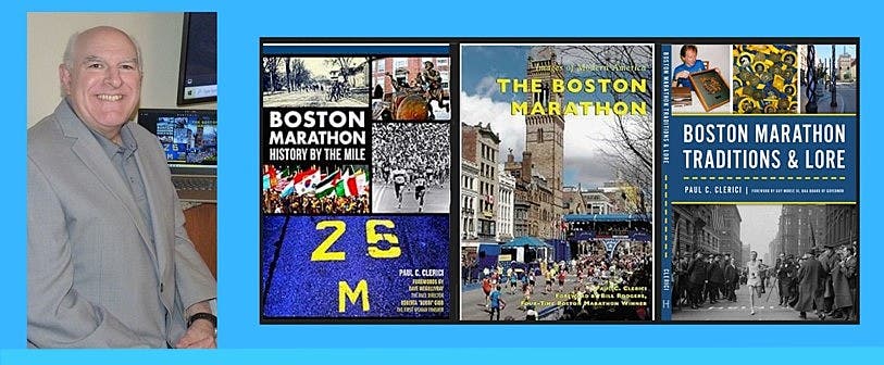Boston Marathon author Paul Clerici book signing