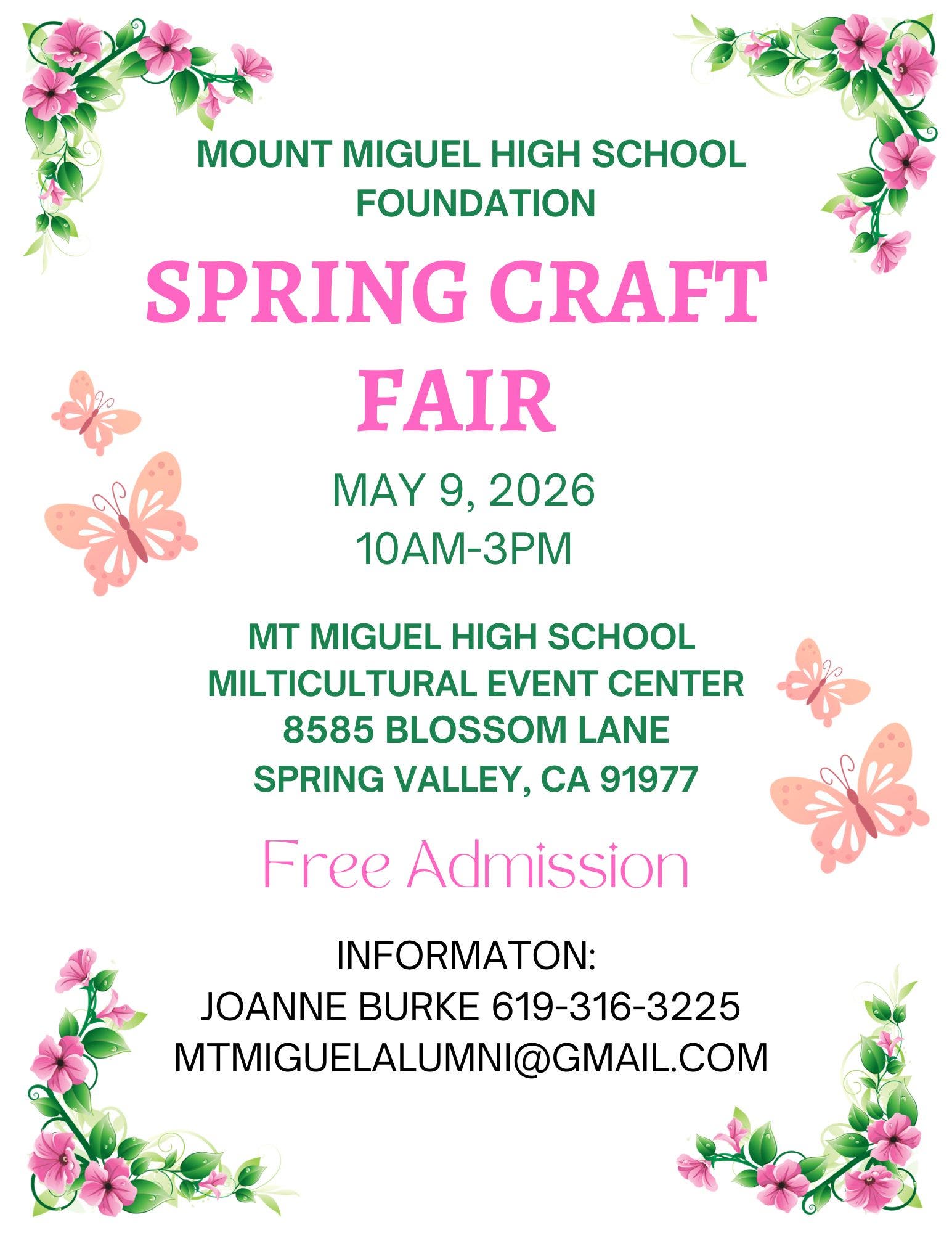 Spring Craft Fair