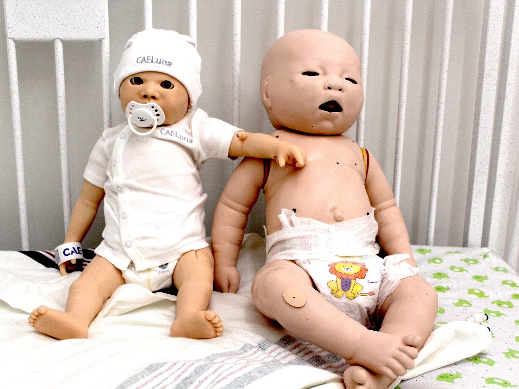 The URI College of Pharmacy is donating a high-tech baby simulator to the University of Cape Coast School of Pharmacy in Ghana, Africa, after recently purchasing an upgraded infant mannequin. 