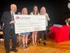 FLAG Award winner Alicia Marcinkowski, an ENL/Art teacher at PS 120 in Queens (second from left)