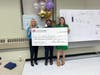 FLAG Award winner Dr. Gifty Asamani, a science educator at High School for Math, Science, and Engineering in Manhattan (center), with Laura Twersky and Risa Daniels, Co-Presidents of The FLAG Award for Teaching Excellence