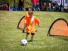 Children participate in outdoor activities at the Food Bank of South Jersey’s Kidsfest kickoff to its Summer Meals progr