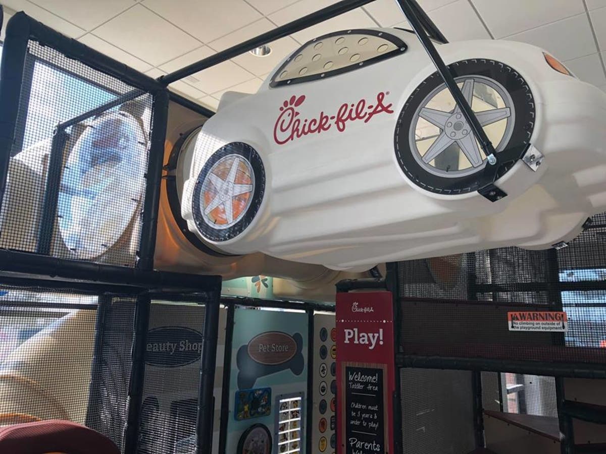 Work is nearly complte on the Chick-fil-A set to open in Woburn next month.