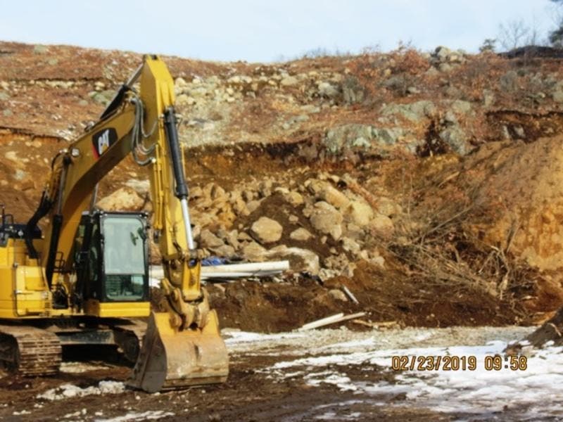 Construction on the 168-unit housing project started last week.