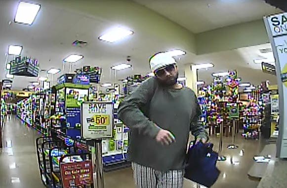 The "Hipster Bandit" courtesy Lakewood Police