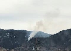 Boulder wild fire in Gregory Canyon via Boulder Fire & Rescue