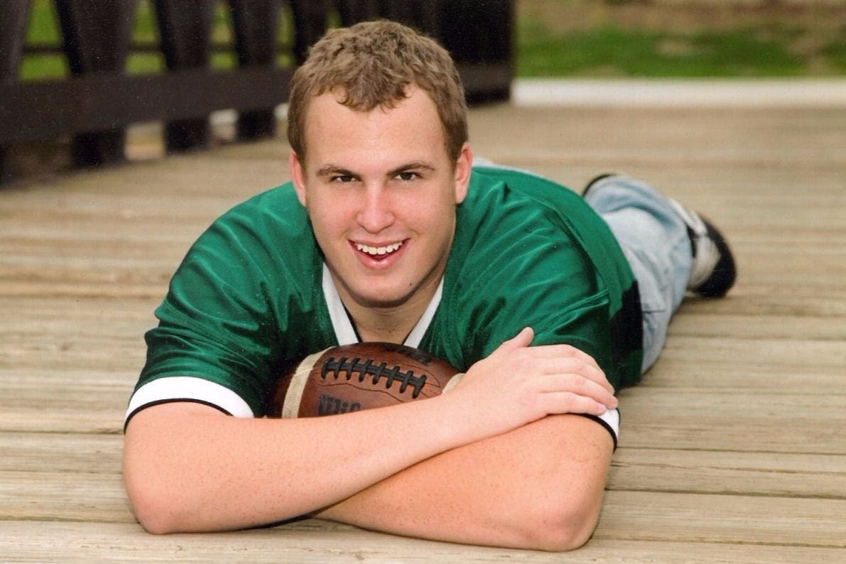 Homicide victim Andrew Jenicek, 27, via GoFundMe