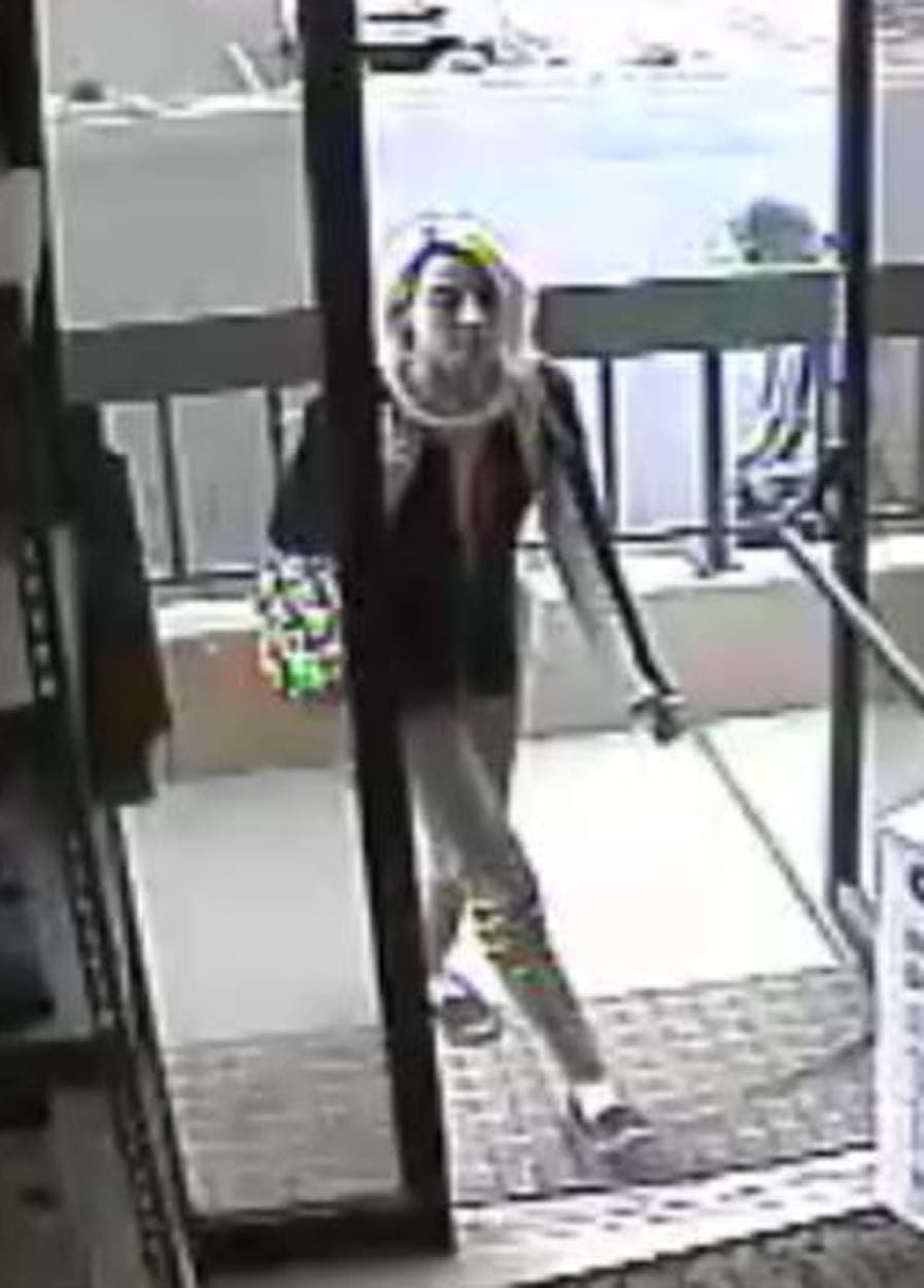 Woman sought in connection with dognapping at Centennial pet store. Via Arapahoe County Sheriff