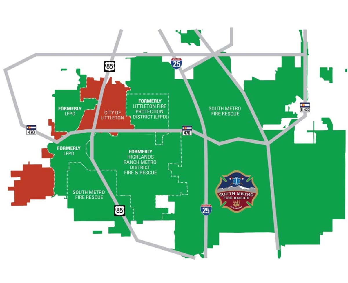 Proposed new boundaries for South Metro Fire Rescue via City of Littleton Proposed new boundaries for South Metro Fire Rescue via City of Littleton