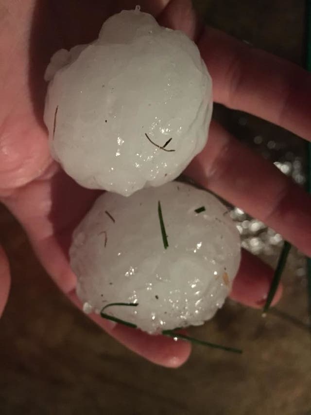 Baseball-Sized Hail Hits Cars, Homes In Colorado Springs | Colorado ...