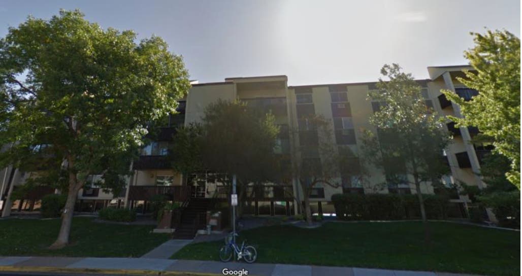 Image Morningside condominium complex at 6930 E. Girard Ave. via Denver Police