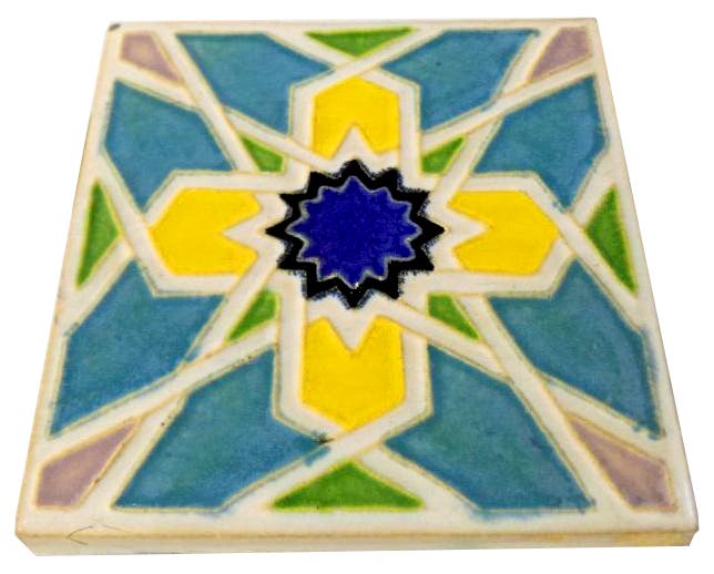 Tile from Lakewood School via Lakewood Heritage Center
