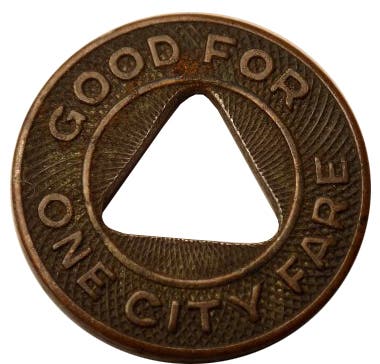 Tramway Token via Lakewood Heritage Center
