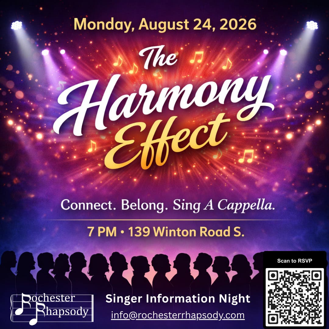 THE HARMONY EFFECT - Singer Information Night