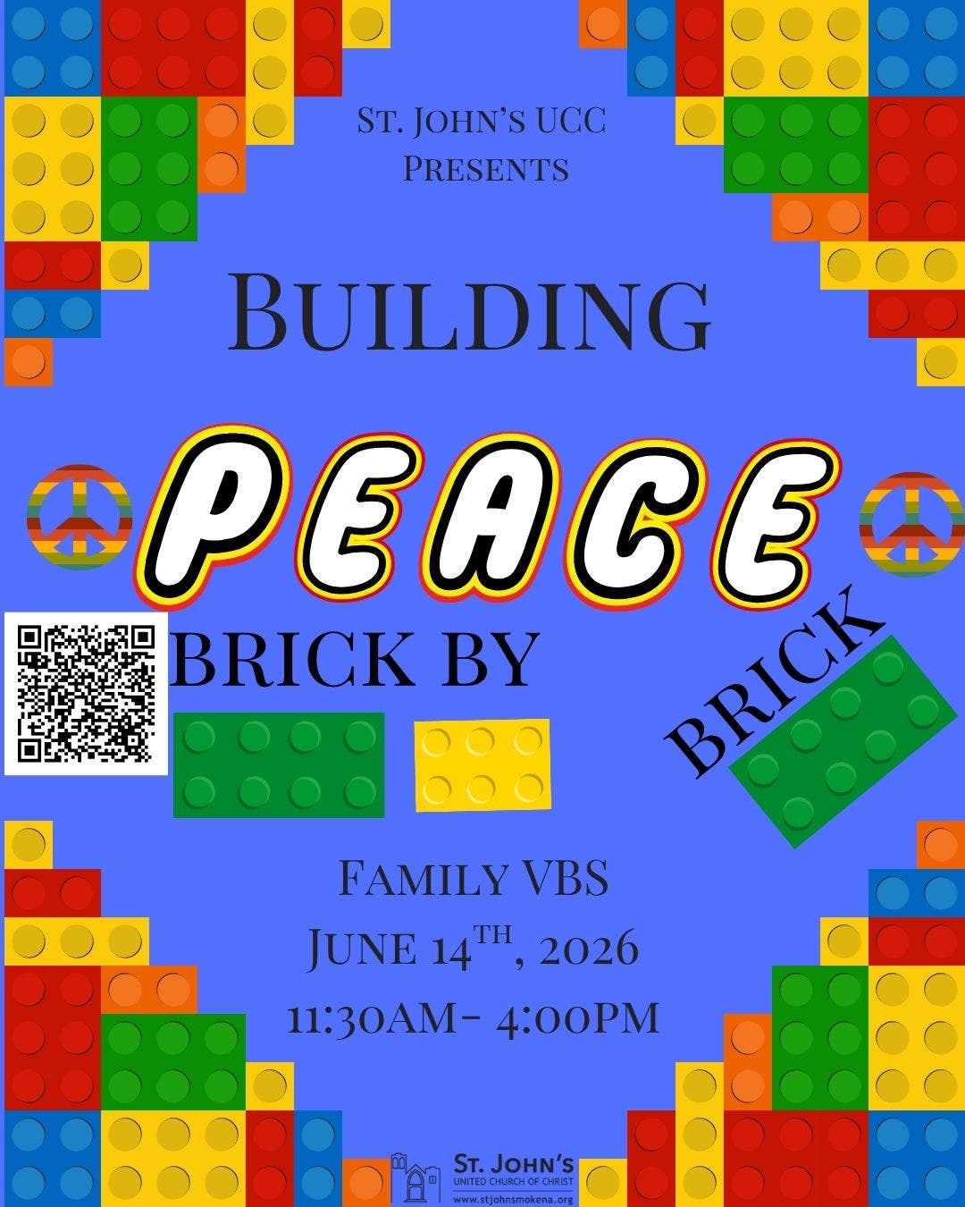 Building Peace Brick by Brick, a Family VBS 