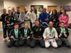 Amber Famisan, Alyssa Marini, Benjamen Simon, Ed Tapia and the Brazilian Jiu Jitsu class