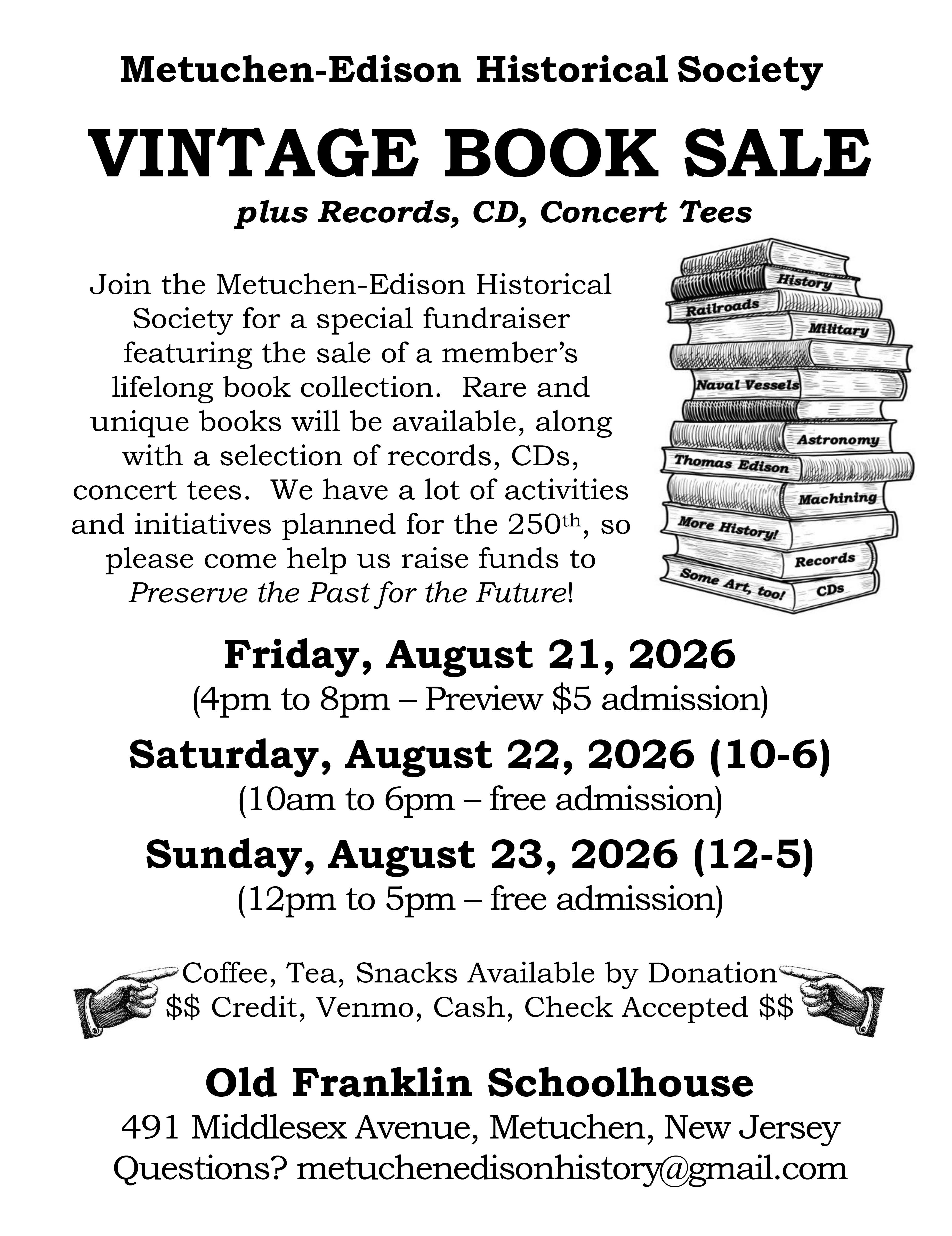 Vintage Book Sale