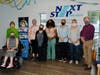 Staff from Next Step Ministries' Job Skills and Day Program with Board Chair, Ben Folsom.