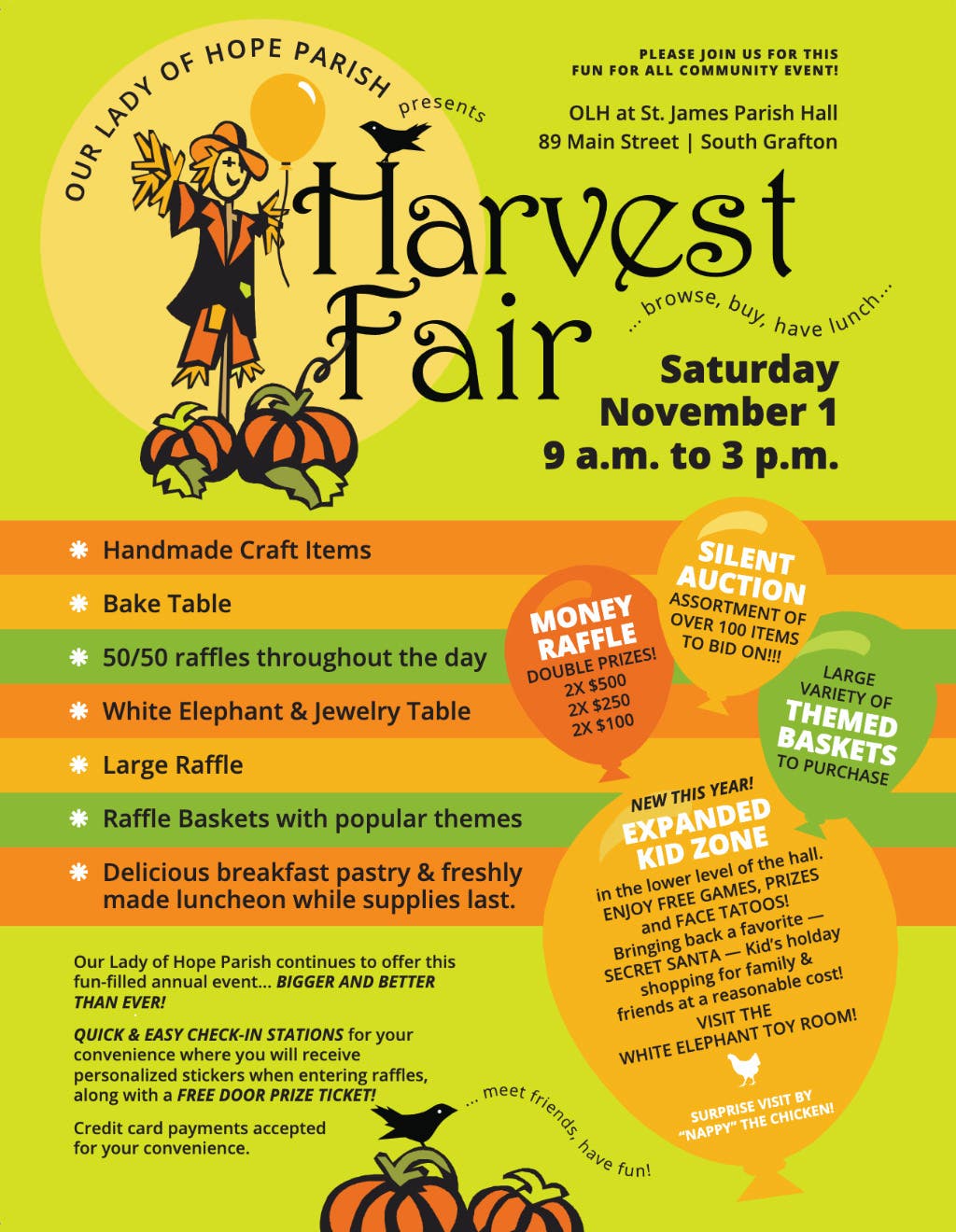 Nov 1 | Annual Harvest Fair 2025 | Grafton, MA Patch