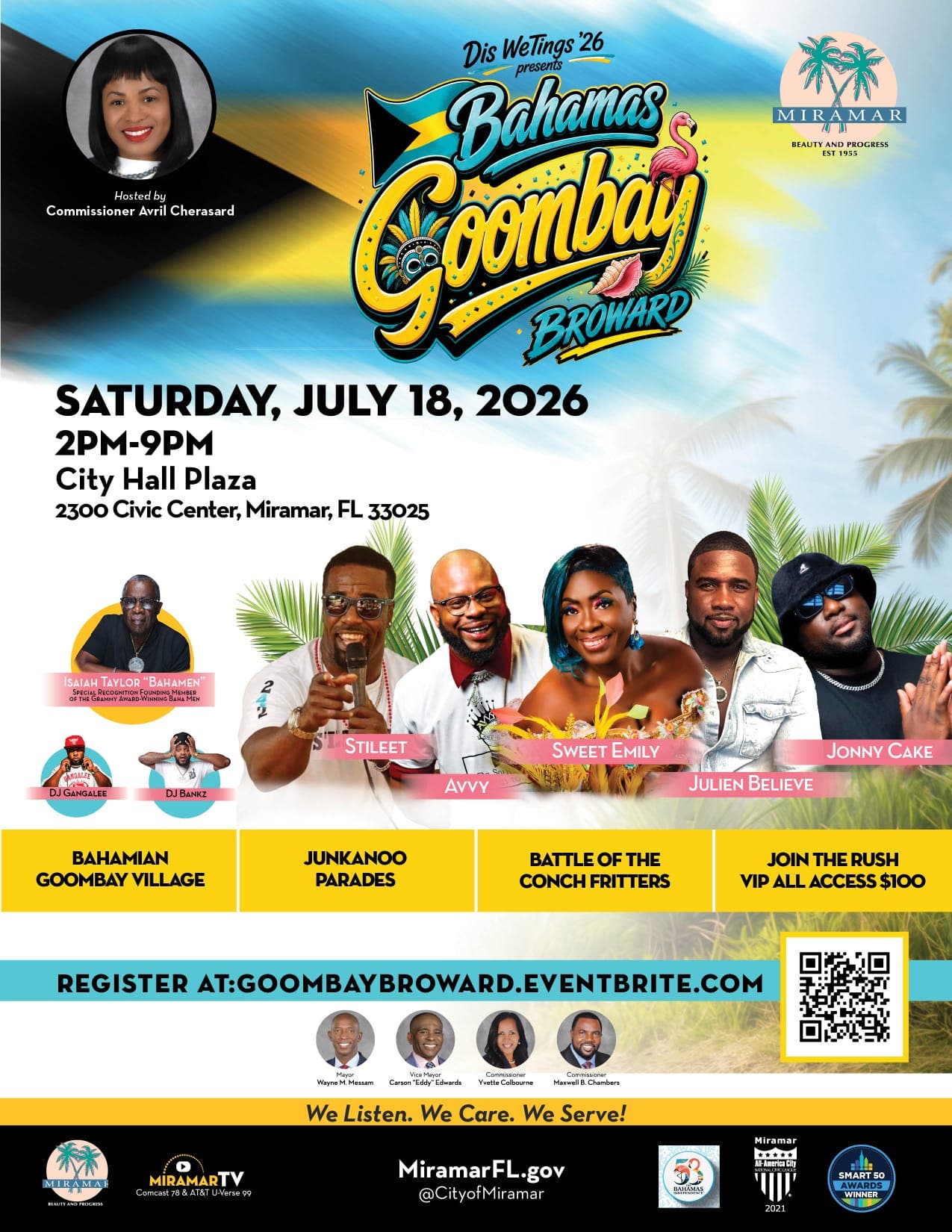 Celebrate at Bahamas Goombay Broward in Miramar