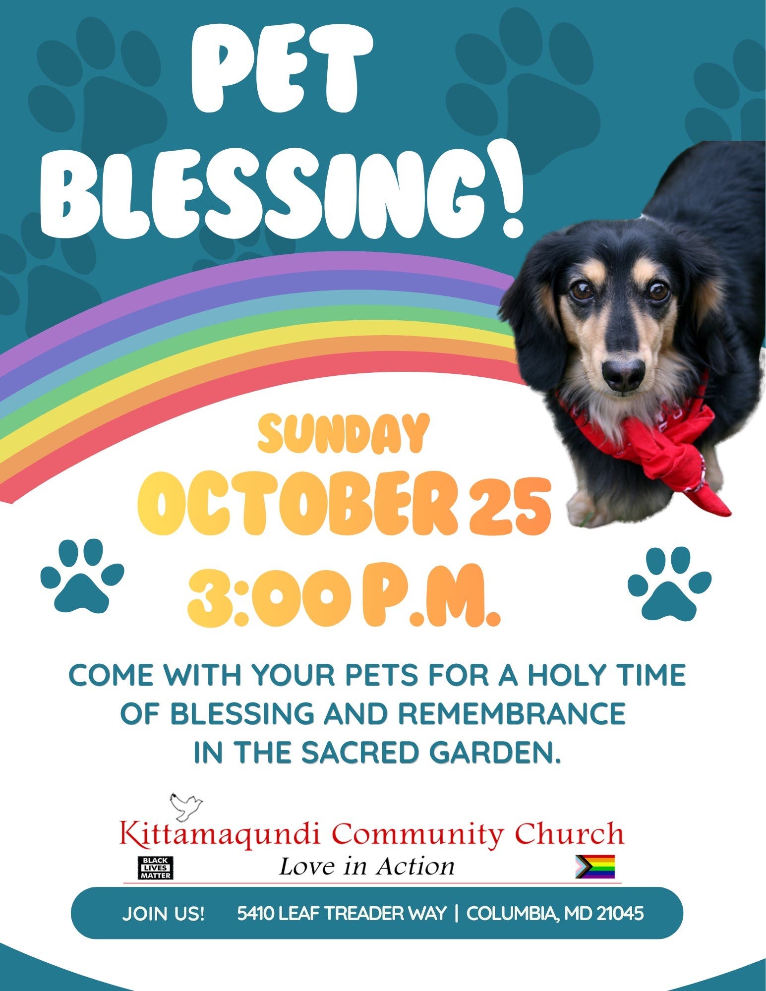 Annual Pet Blessing