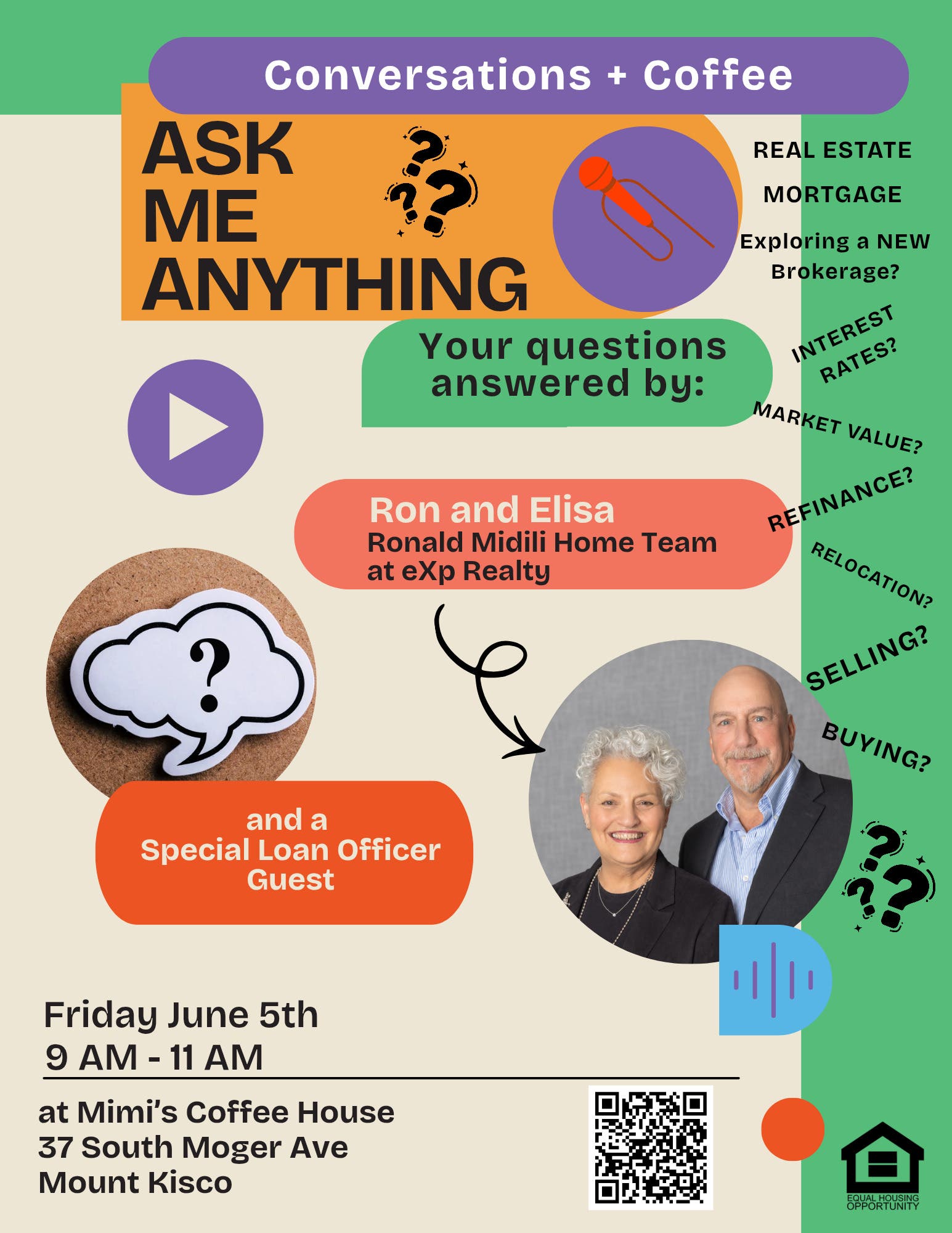 Coffee + Conversation: Ask Me Anything 
