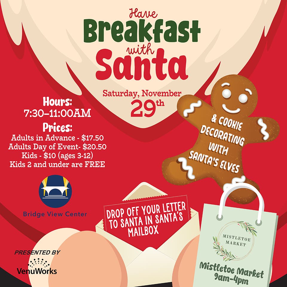 Breakfast with Santa - As Part of Mistletoe Market 