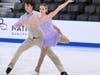 Milton resident Luke Witkowski and his skating partner, Sofia Jarmoc.