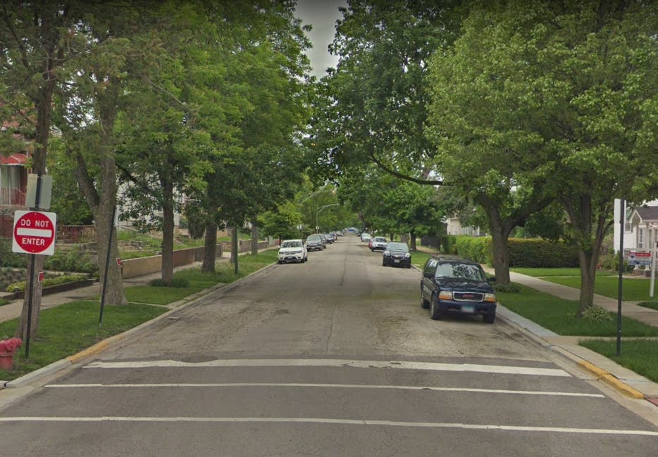 A homeowner shot at three suspects in the 2600 block of North Merrimac, police said.