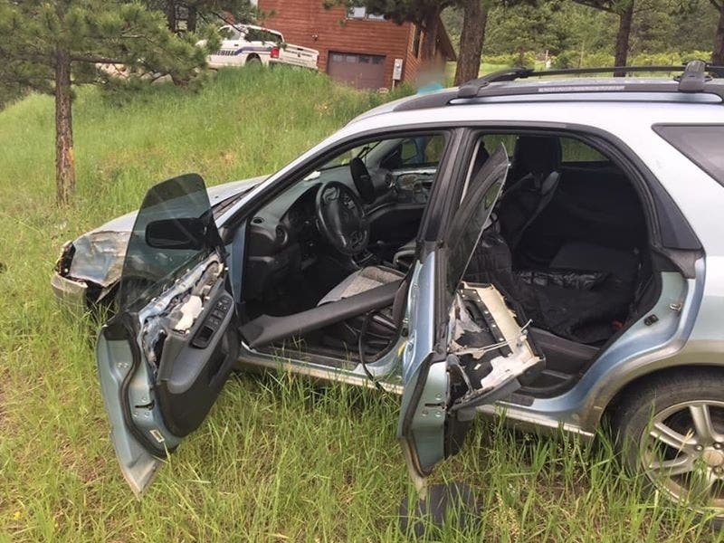 The Boulder County Sheriff is warning people to keep their vehicle doors locked after a bear break-in last week.