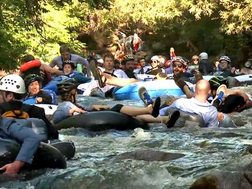 Boulder's Tube to Work Day returns for its 11th year, but the City of Boulder is advising tubers to be extra cautious.