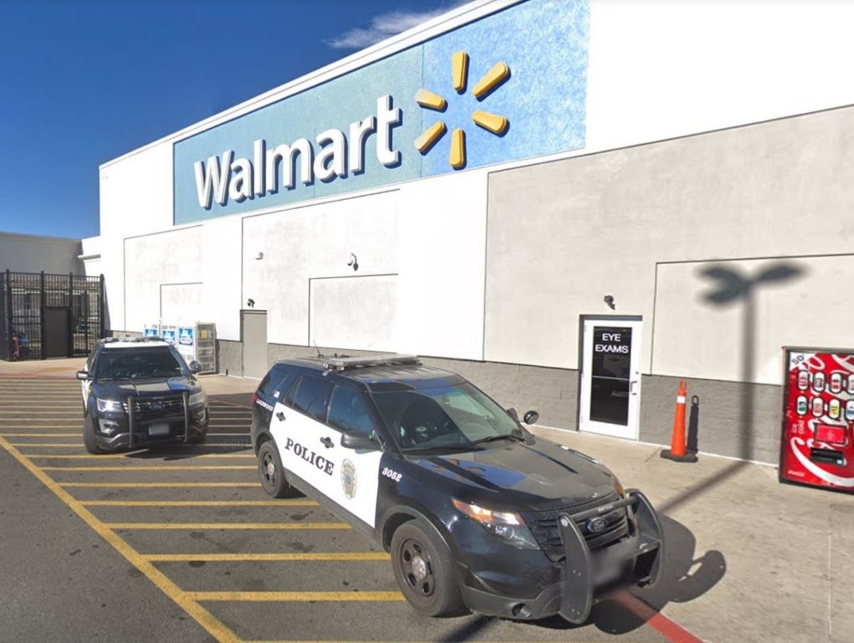 A man was shot and injured Sunday night outside a Walmart in Lakewood, police said.