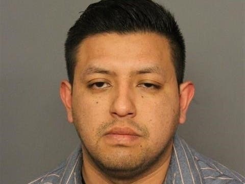 Johnny Leon-Alvarez, 29, is accused of sexually assaulting a woman who he met while investigating a domestic dispute case.