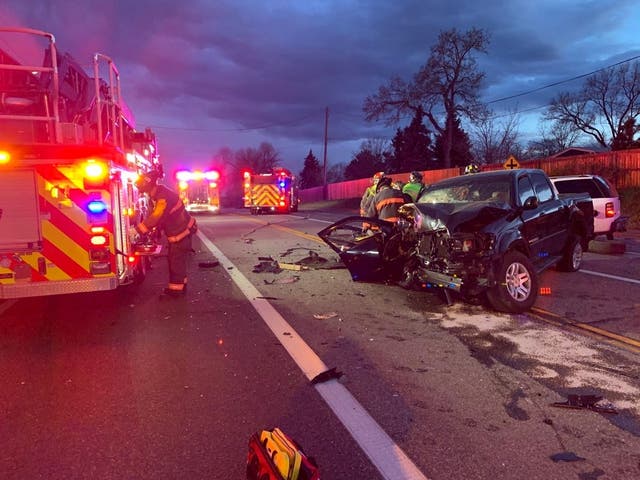 5 Injured In 3-Vehicle Crash In Lakewood | Lakewood, CO Patch