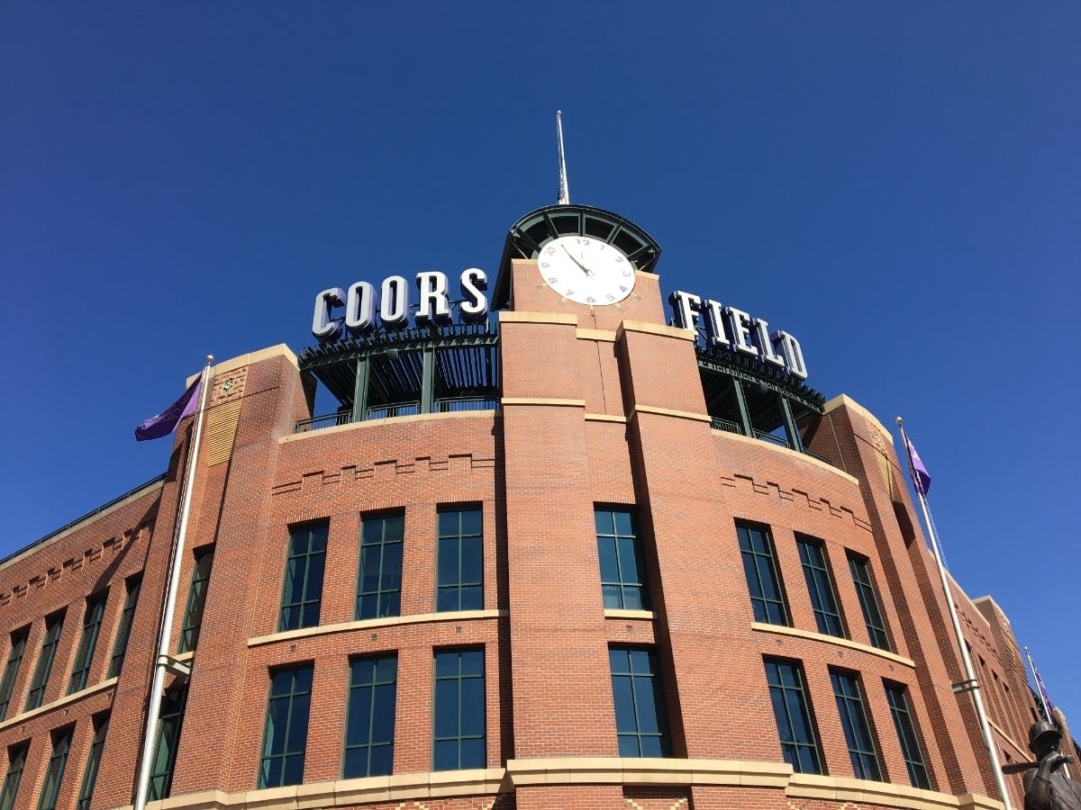 Denver police are investigating a shooting near Coors Field.