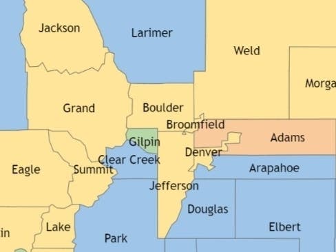 Boulder County businesses and residents are under 'Safer at Home Level 2' on Colorado's COVID-19 Dial, but the county could be shifted to Level 3, officials warned.