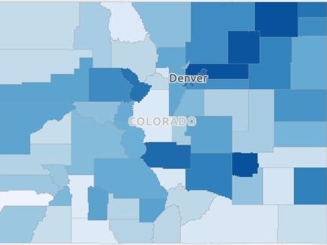 As of Sunday, Crowley County in southeast Colorado had the highest coronavirus rate in the state, according to public health data.