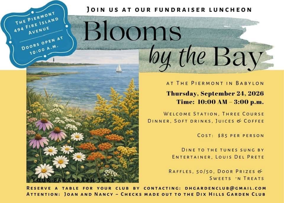 Blooms by the Bay Fundraiser Luncheon