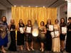 CWC-FPRA award winners (from l-r) Erin Hoffer, Anne Rollings, Melanie Reda, Britney Guertin (on behalf of Enriqueta Balandra), Elise Ramer, Rhonda Leiberick, Kim Livengood, Eleni Kouvatsos and Sharon Kunkel.