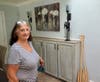 Homeowner Yvonne Westermeyer in the new dining room