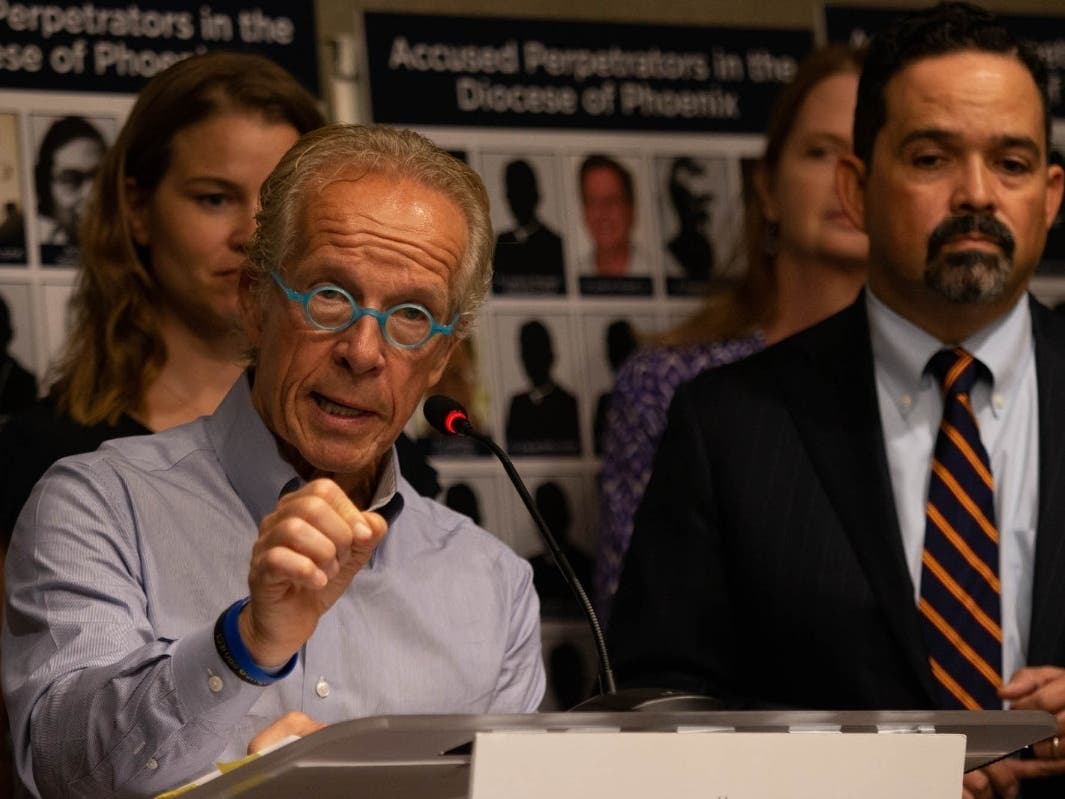 Lawyer Jeff Anderson and members of his firm released a report detailing sex abuse claims against 109 Catholic priests.