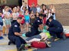 OFPD Firefighters/Paramedics demonstrate lifesaving CPR and AED responses to emergencies at the annual Open House on July 13, 2023