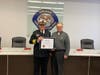 OFPD Chief Michael Schofield and Orland Park Village Mgr George Kaczwara