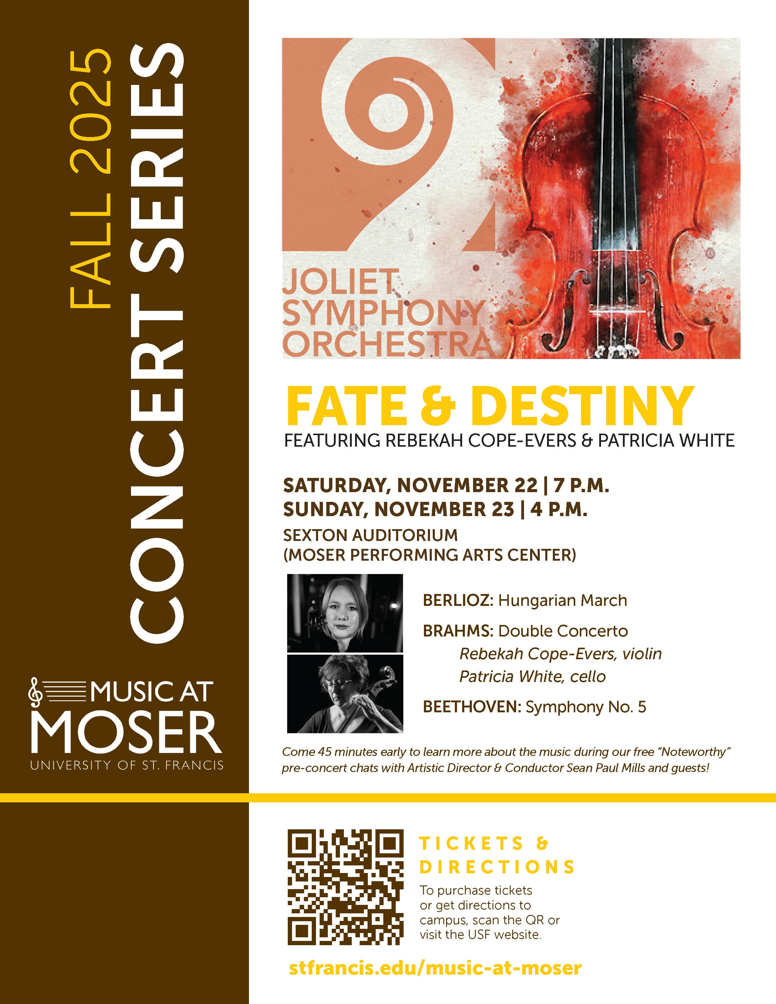 Joliet Symphony Orchestra: Fate & Destiny