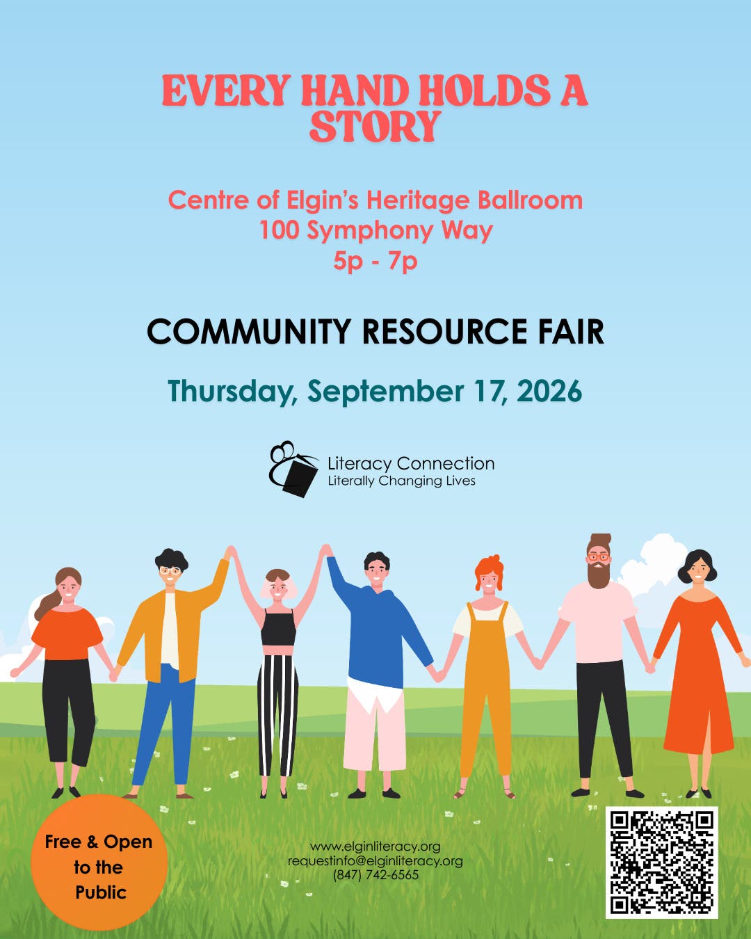 "Every Hand Holds A Story" - A Community Resource Fair