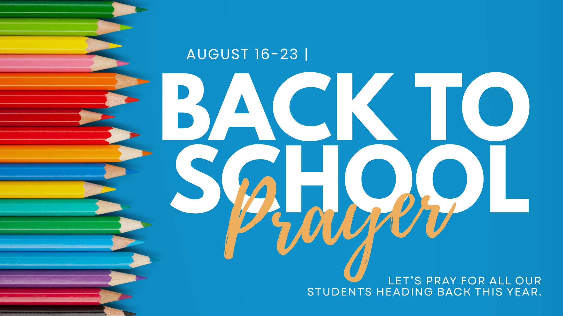 New Providence Presbyterian Church Hosts Back to School Prayer Week