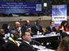 Dr. Hong, Tao-Tze, president of FOWPAL, center right, delivers remarks encouraging everyone to “listen to the calling of conscience, stand up, and bravely speak up to initiate a culture of conscience” at a conference at United Nations in New York.