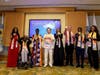 Dr. Hong, Tao-Tze joined honored guests in a symbolic lighting ceremony, representing how individual conscience, transparency, and integrity can illuminate the world. 