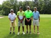Larry Reader, Anthony Lowman, Samaritan Board Member Larry DiVietro of Land Dimensions and Thomas Ward.